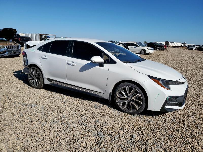 JTDS4MCE3N3505323 - 2022 TOYOTA COROLLA SE Weiß Foto 4