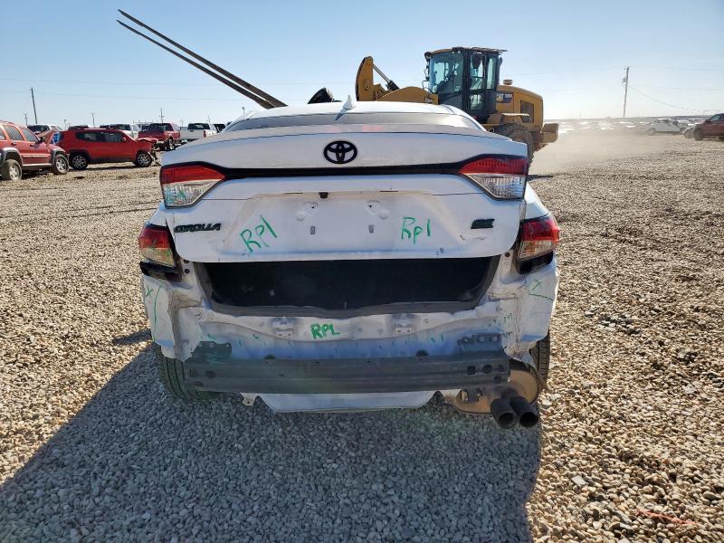 JTDS4MCE3N3505323 - 2022 TOYOTA COROLLA SE Weiß Foto 6