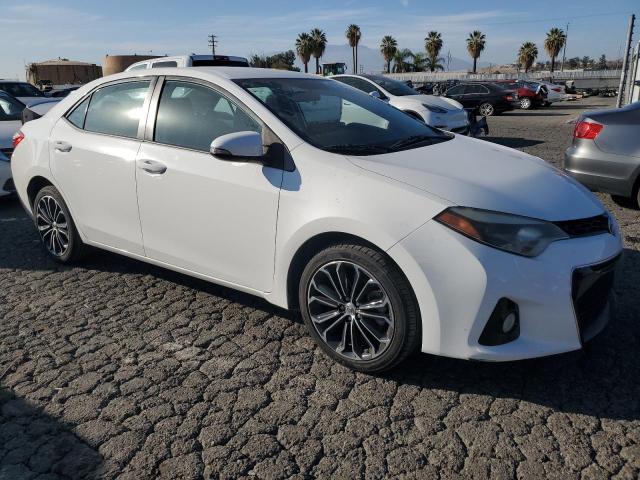 5YFBURHE3EP006020 - 2014 TOYOTA COROLLA L WHITE photo 4