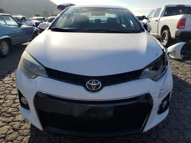 5YFBURHE3EP006020 - 2014 TOYOTA COROLLA L WHITE photo 5