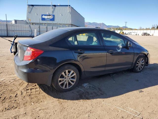 19XFB2F82CE063156 - 2012 HONDA CIVIC EX BLACK photo 3