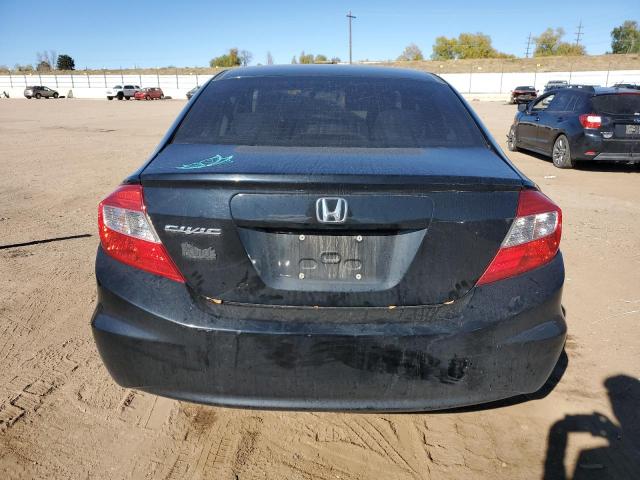 19XFB2F82CE063156 - 2012 HONDA CIVIC EX BLACK photo 6