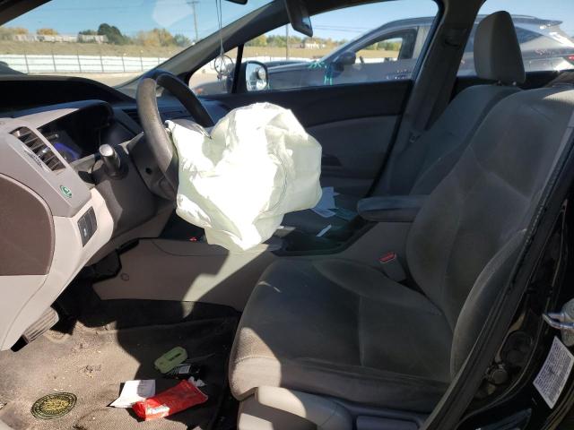 19XFB2F82CE063156 - 2012 HONDA CIVIC EX BLACK photo 7