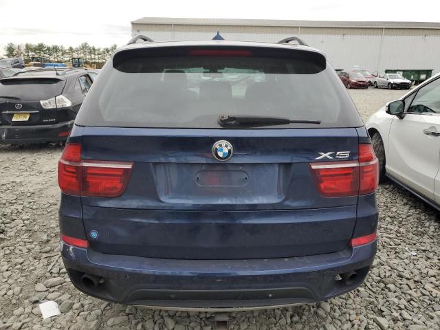 5UXZV4C55BL415497 - 2011 BMW X5 XDRIVE35I BLUE photo 6