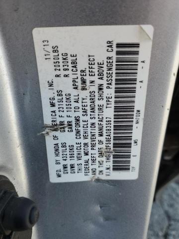 1HGCR2F58EA083567 - 2014 HONDA ACCORD SPORT فضي صورة 12