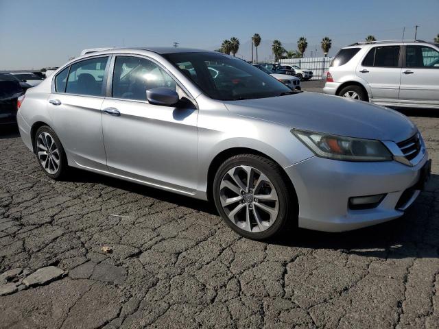 1HGCR2F58EA083567 - 2014 HONDA ACCORD SPORT فضي صورة 4