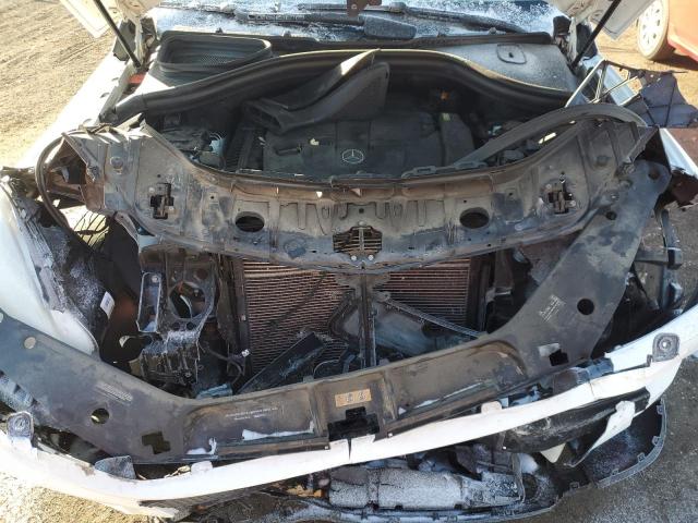 4JGDA5HB9FA445949 - 2015 MERCEDES-BENZ ML 350 4MATIC WHITE photo 12