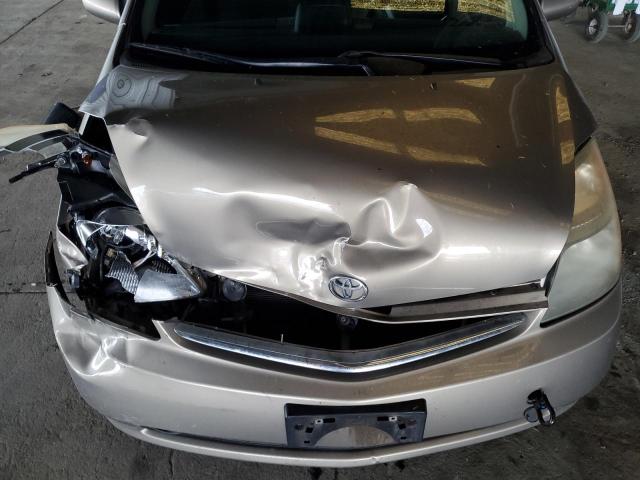 JTDKB20U677682661 - 2007 TOYOTA PRIUS TAN photo 11