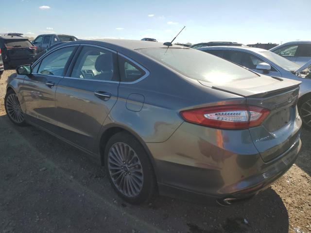3FA6P0K95ER320431 - 2014 FORD FUSION TITANIUM 灰色 照片 2