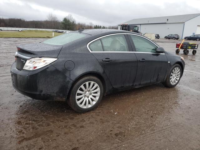 2G4GN5EC5B9177678 - 2011 BUICK REGAL CXL BLACK photo 3