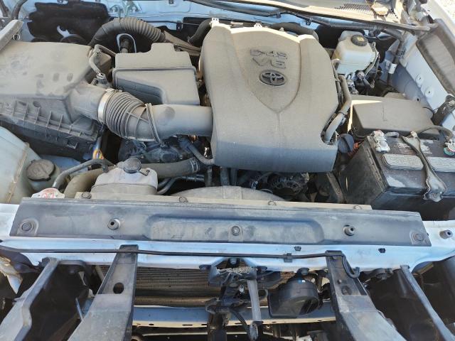 3TMCZ5AN0PM597376 - 2023 TOYOTA TACOMA DOUBLE CAB WHITE photo 11
