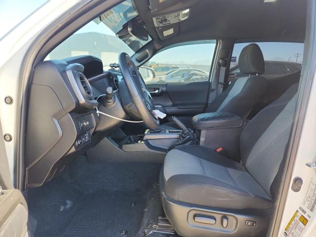 3TMCZ5AN0PM597376 - 2023 TOYOTA TACOMA DOUBLE CAB WHITE photo 7