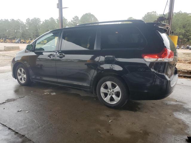 5TDKK3DC4CS202785 - 2012 TOYOTA SIENNA LE 黑色 照片 2