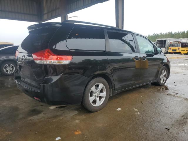 5TDKK3DC4CS202785 - 2012 TOYOTA SIENNA LE 黑色 照片 3