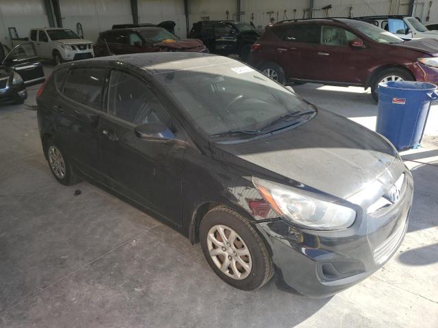 KMHCT5AE7CU021755 - 2012 HYUNDAI ACCENT GLS 黑色 照片 4