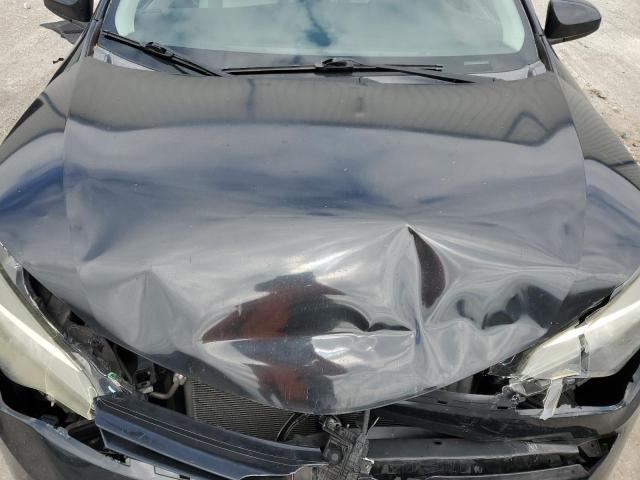 2T1BURHE5HC770455 - 2017 TOYOTA COROLLA L BLACK photo 11