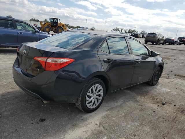 2T1BURHE5HC770455 - 2017 TOYOTA COROLLA L BLACK photo 3