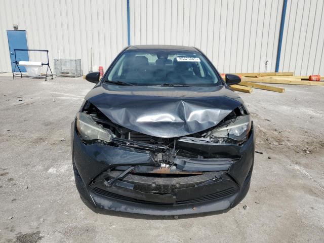 2T1BURHE5HC770455 - 2017 TOYOTA COROLLA L BLACK photo 5