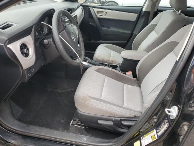 2T1BURHE5HC770455 - 2017 TOYOTA COROLLA L BLACK photo 7