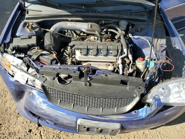 1HGES16334L024886 - 2004 HONDA CIVIC DX VP Azul foto 11