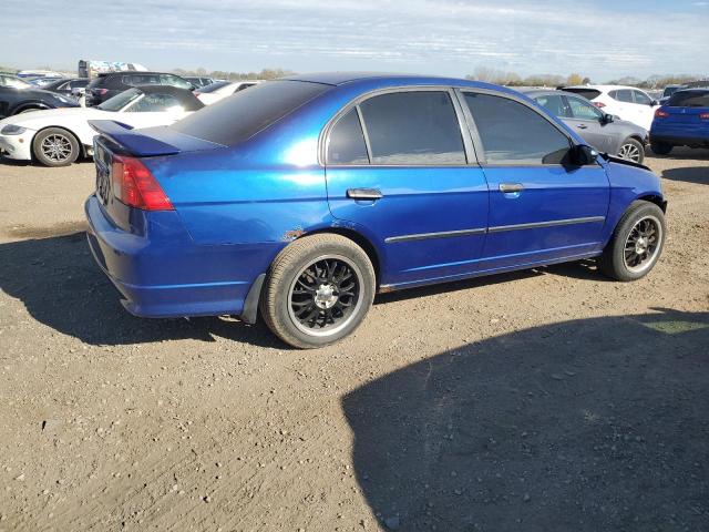 1HGES16334L024886 - 2004 HONDA CIVIC DX VP Azul foto 3