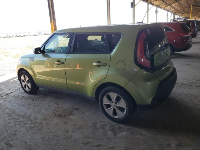 KNDJN2A23G7863605 - 2016 KIA SOUL GREEN photo 2
