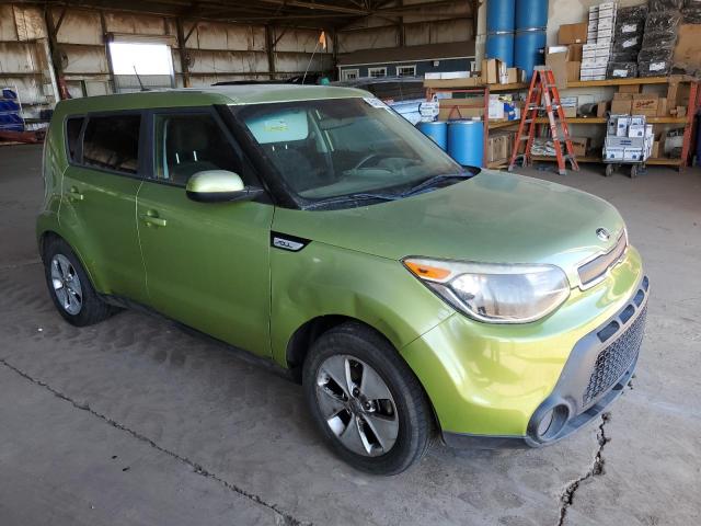 KNDJN2A23G7863605 - 2016 KIA SOUL GREEN photo 4