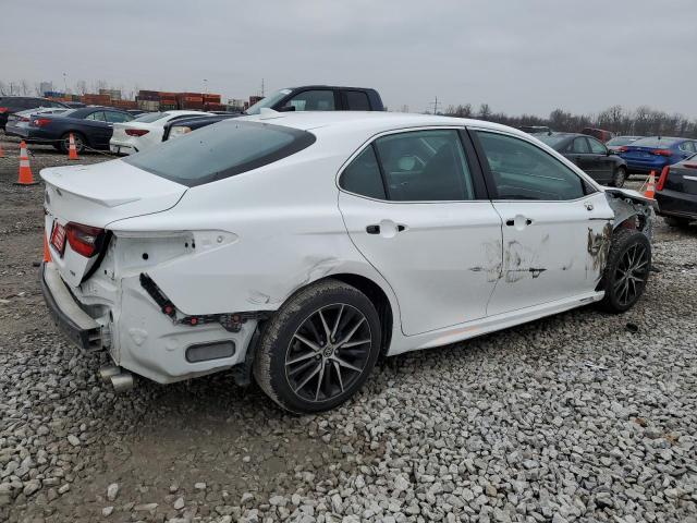 4T1G11AK1PU737997 - 2023 TOYOTA CAMRY SE NIGHT SHADE WHITE photo 3