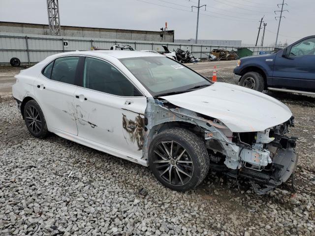4T1G11AK1PU737997 - 2023 TOYOTA CAMRY SE NIGHT SHADE WHITE photo 4