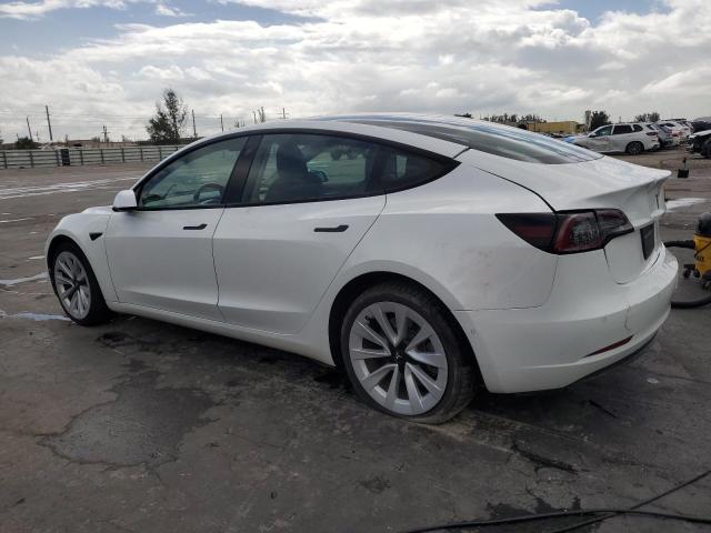 5YJ3E1EA5NF372478 - 2022 TESLA MODEL 3 Սպիտակ լուսանկար 2