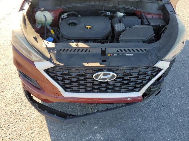 KM8J23A44KU931836 - 2019 HYUNDAI TUCSON SE წითელი ფოტო 12