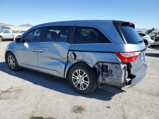 5FNRL5H62BB074982 - 2011 HONDA ODYSSEY EXL ლურჯი ფოტო 2