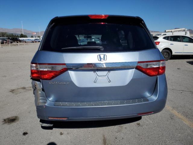 5FNRL5H62BB074982 - 2011 HONDA ODYSSEY EXL ლურჯი ფოტო 6