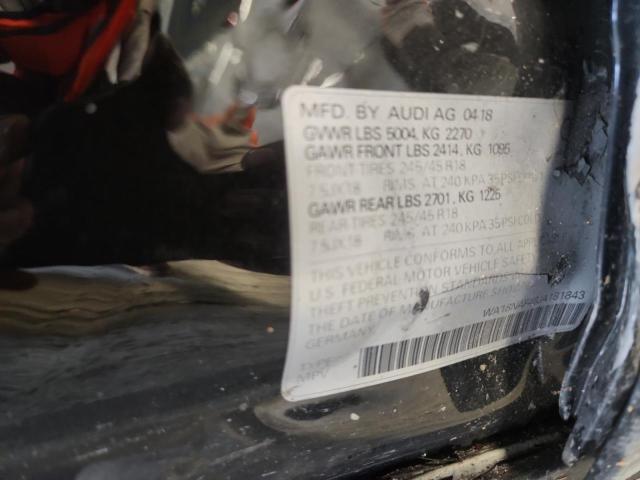 WA18NAF46JA181843 - 2018 AUDI A4 ALLROAD PREMIUM PLUS BLACK photo 13