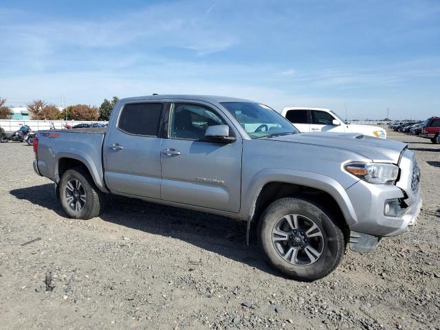 3TMCZ5AN6KM269534 - 2019 TOYOTA TACOMA DOUBLE CAB Сріблястий фото 4