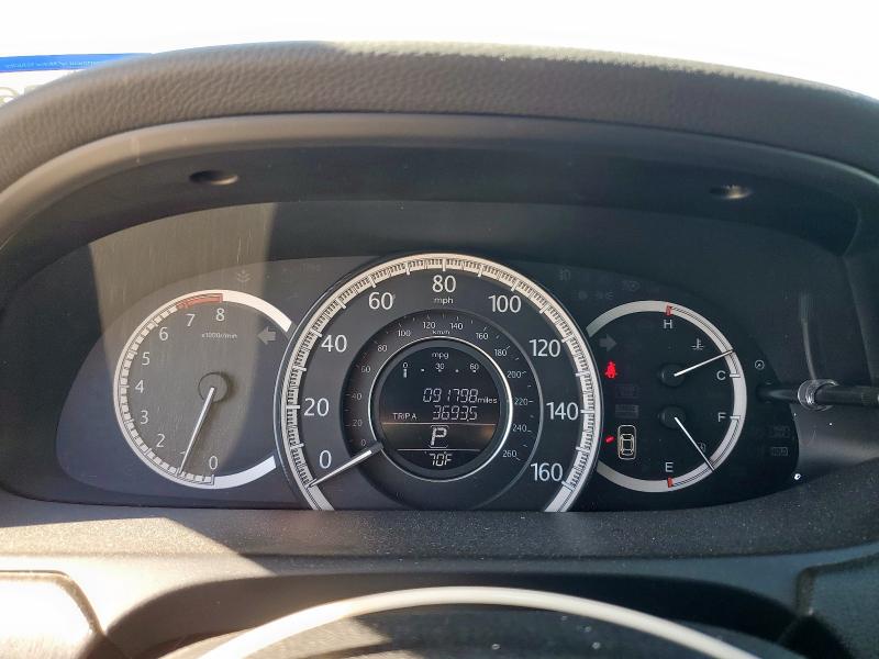 1HGCR2F86DA077212 - 2013 HONDA ACCORD EXL Gris foto 9