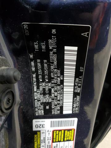 5TDDZ3DC6LS247134 - 2020 TOYOTA SIENNA XLE ლურჯი ფოტო 14