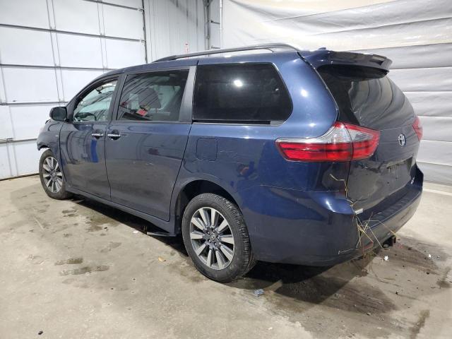 5TDDZ3DC6LS247134 - 2020 TOYOTA SIENNA XLE ლურჯი ფოტო 2