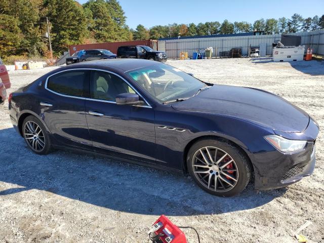 ZAM57RTA6E1097857 - 2014 MASERATI GHIBLI S 蓝色 照片 4