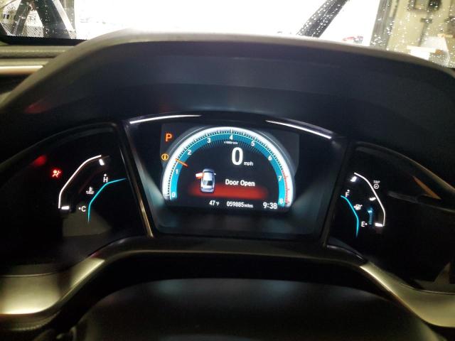 2HGFC2F79JH545470 - 2018 HONDA CIVIC EX Gris photo 9