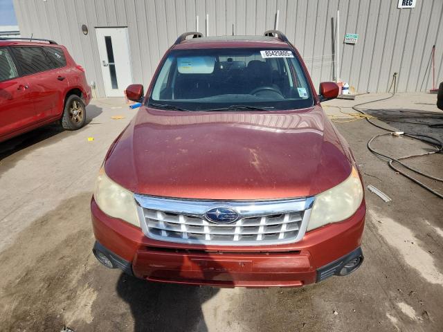 JF2SHBDC7BH705479 - 2011 SUBARU FORESTER 2.5X PREMIUM أحمر صورة 5