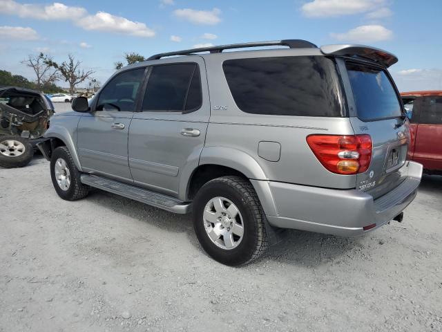 5TDZT34A24S215532 - 2004 TOYOTA SEQUOIA SR5 Gümüş fotoğraf 2