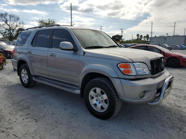 5TDZT34A24S215532 - 2004 TOYOTA SEQUOIA SR5 Gümüş fotoğraf 4