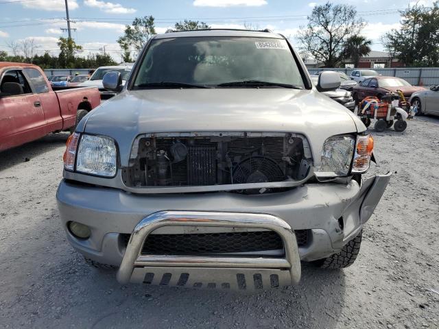 5TDZT34A24S215532 - 2004 TOYOTA SEQUOIA SR5 Gümüş fotoğraf 5