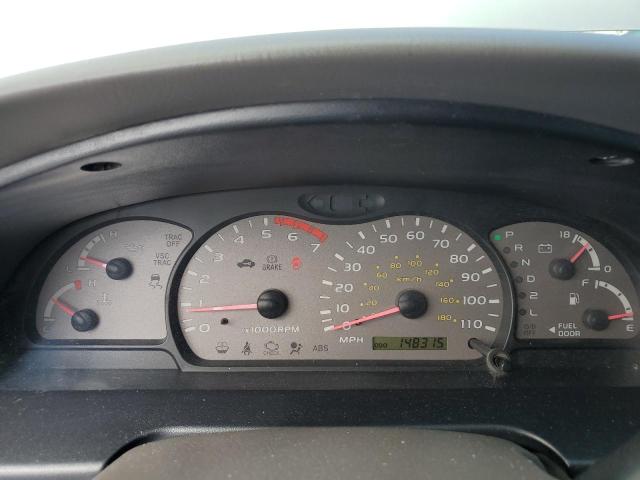 5TDZT34A24S215532 - 2004 TOYOTA SEQUOIA SR5 Gümüş fotoğraf 9