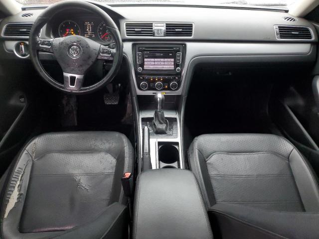 1VWBN7A38CC022629 - 2012 VOLKSWAGEN PASSAT SE შავი ფოტო 8