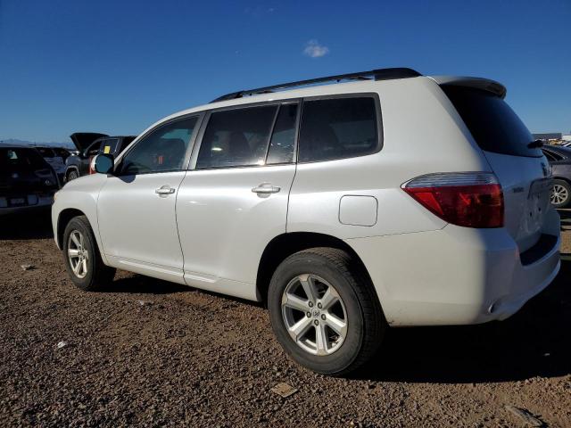 JTEES41A282040705 - 2008 TOYOTA HIGHLANDER WHITE photo 2