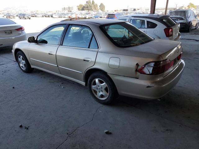 1HGCG1651YA021531 - 2000 HONDA ACCORD EX GOLD photo 2