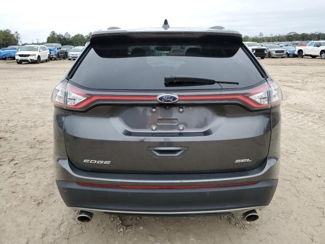 2FMPK3J80FBB14677 - 2015 FORD EDGE SEL Gri fotoğraf 6