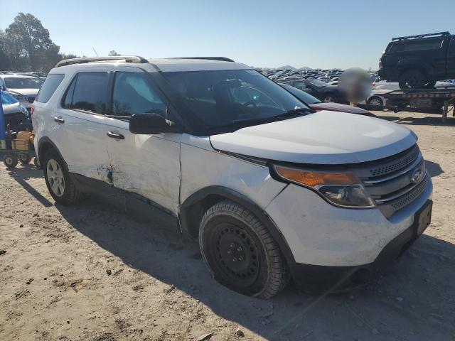 1FM5K7B88DGC38036 - 2013 FORD EXPLORER أبيض صورة 4